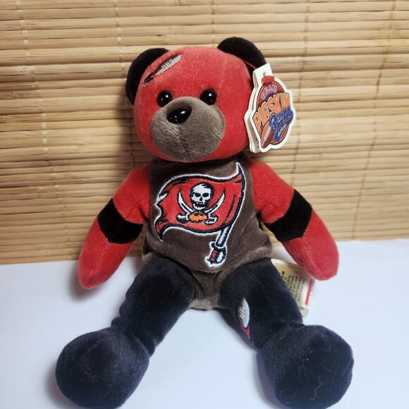 𝅺Tampa Bay Buccaneers NHL Bean Bag Dolls Lot of 5 King, Alstott, Dunn plus two - Picture 7 of 8